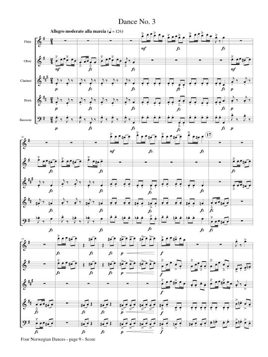 Grieg, E :: Four Norwegian Dances
