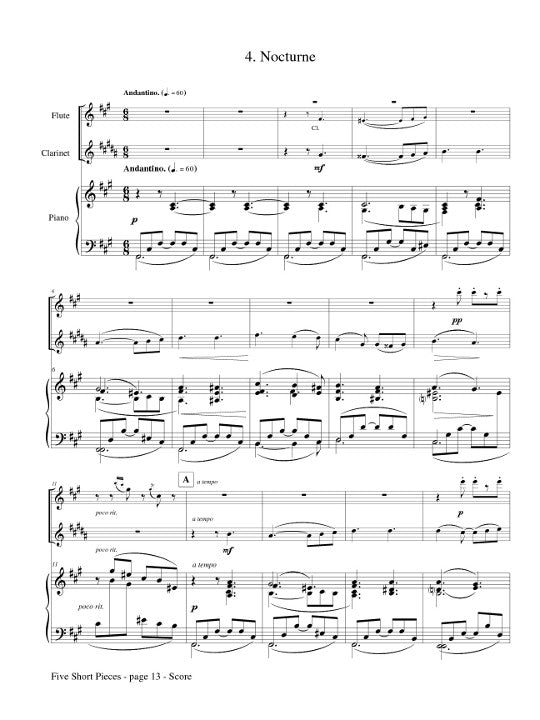 Cui, C :: Five Short Pieces