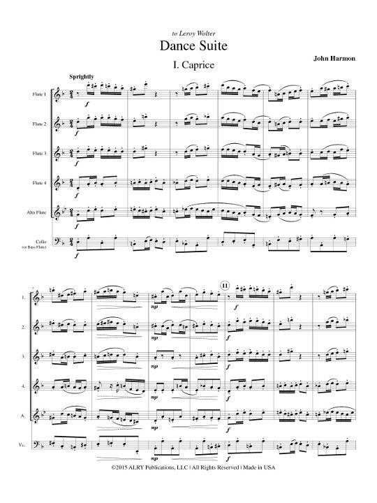 Harmon, J :: Dance Suite