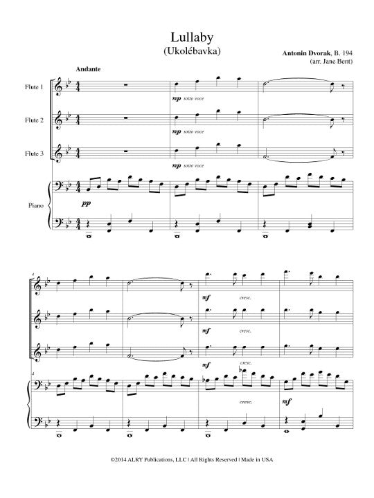 Dvorak, A :: Lullaby