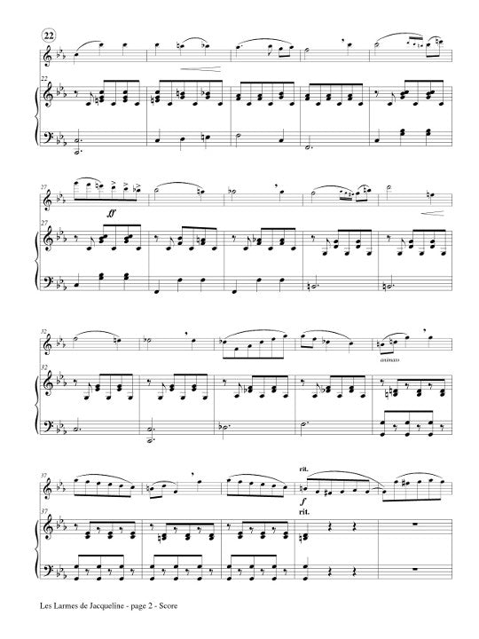 Offenbach, J :: Les Larmes de Jacqueline [The Tears of Jacqueline]
