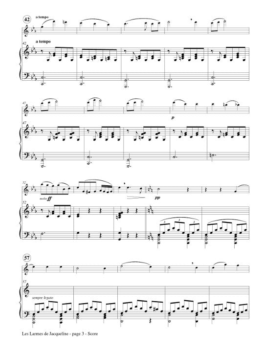 Offenbach, J :: Les Larmes de Jacqueline [The Tears of Jacqueline]