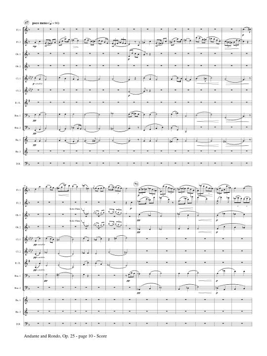 Doppler, F :: Andante and Rondo