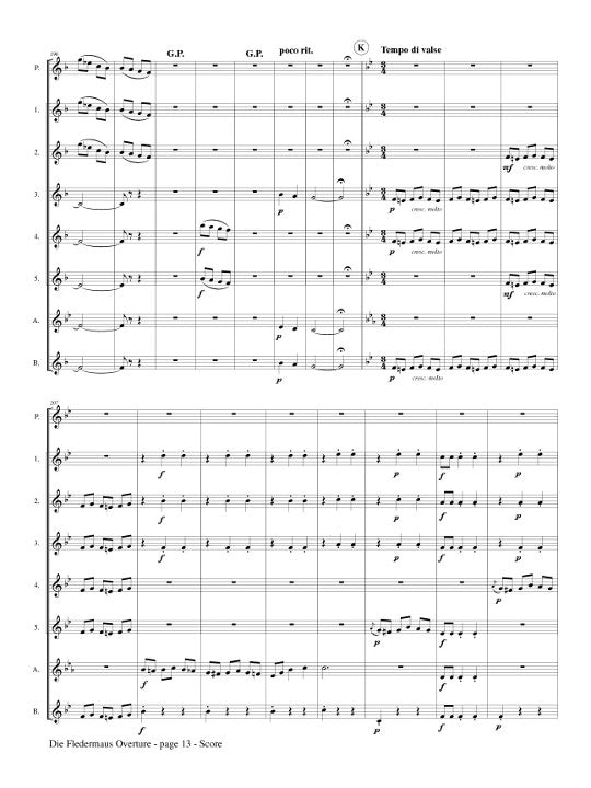 Strauss Jr, J :: Die Fledermaus Overture