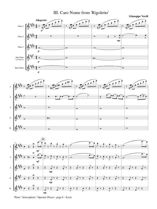 Various :: Three 'Atmospheric' Operatic Pieces