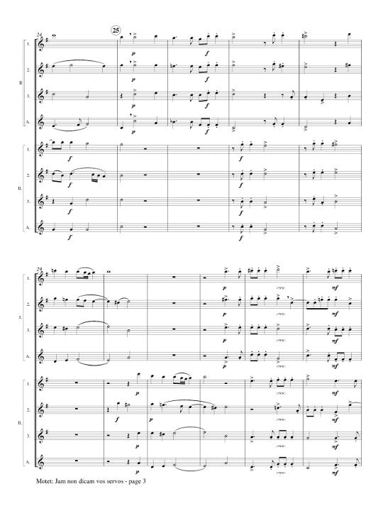 Gabrieli, G :: Motet: Jam Mon Dicam