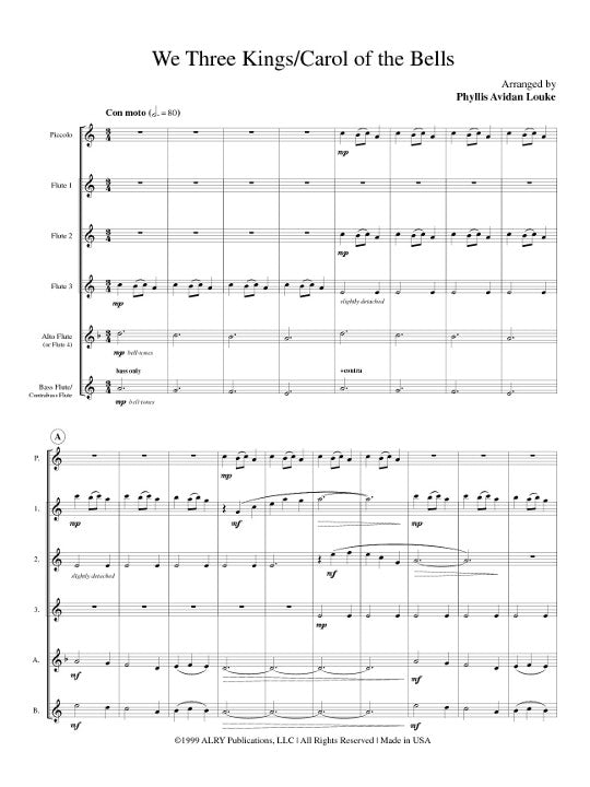 Various :: We Three Kings/Carol of the Bells