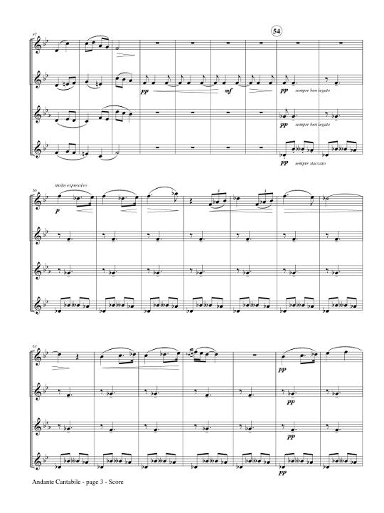 Tchaikovsky, PI :: Andante Cantabile