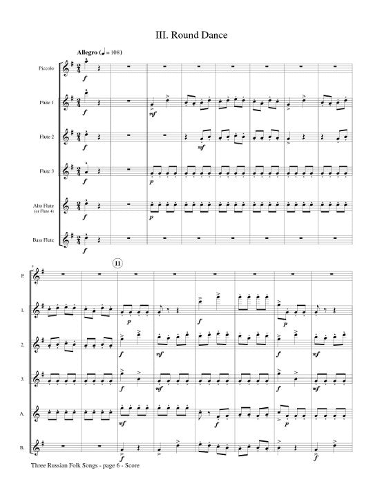 Liadov, A :: Three Russian Folk Songs