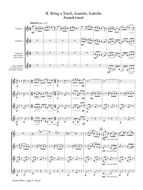 Traditional :: A Lyric Noel