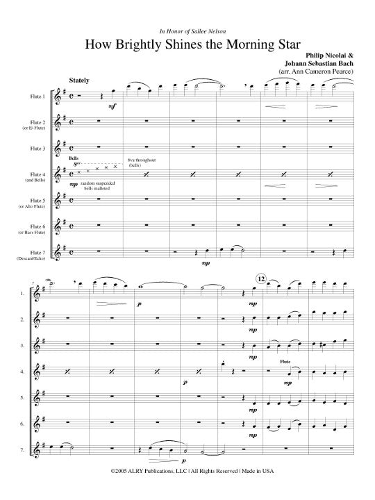 Bach, JS; Nicolai, P :: How Brightly Shines the Morning Star