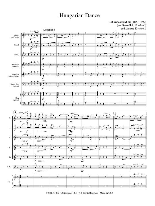 Brahms, J :: Hungarian Dance