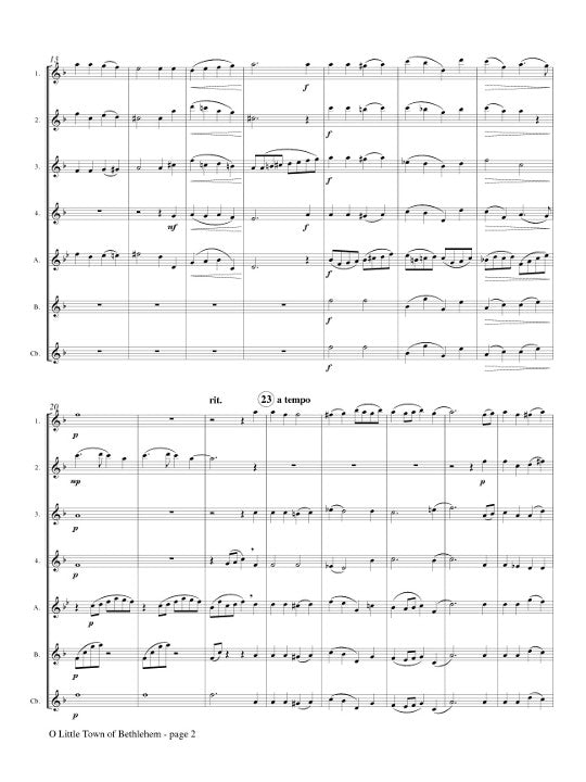 Pearce, AC :: O Little Town of Bethlehem