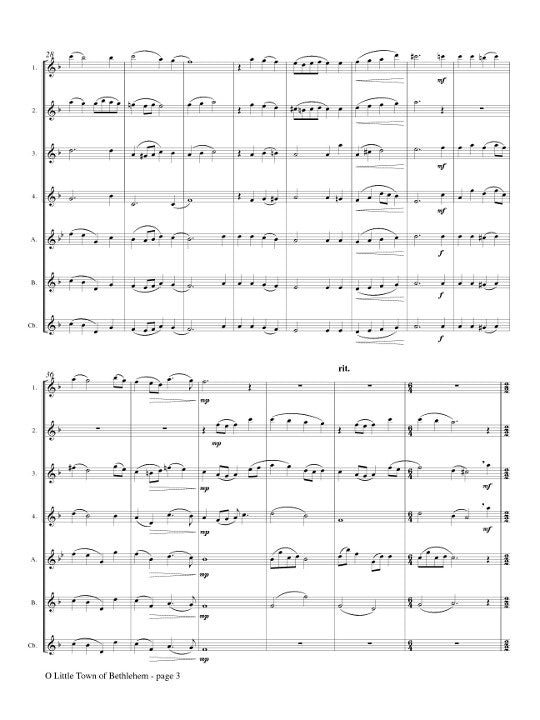 Pearce, AC :: O Little Town of Bethlehem