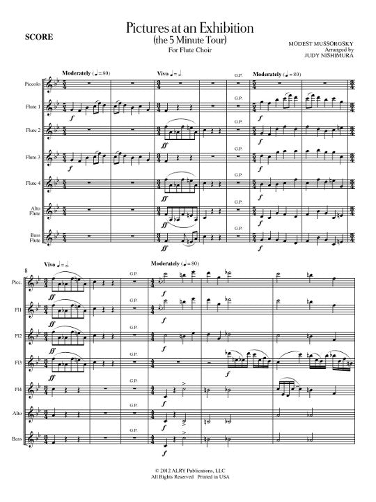 Mussorgsky, M :: Pictures at an Exhibition (the 5 Minute Tour)