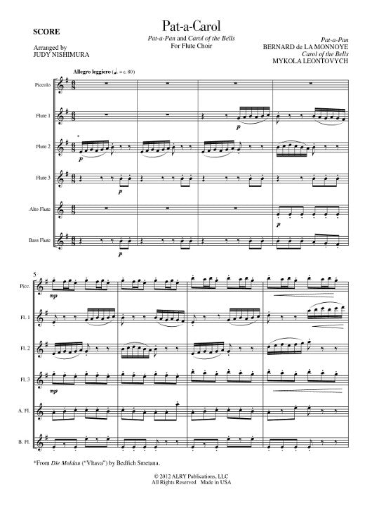 Monnoye, B; Leontovych, M :: Pat-a-Carol