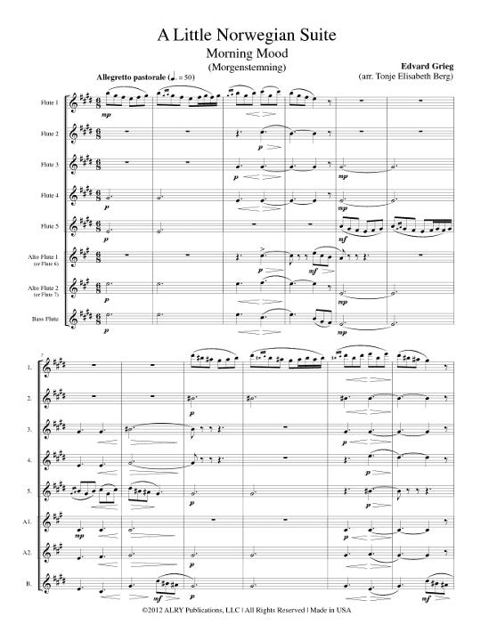 Grieg, E :: A Little Norwegian Suite