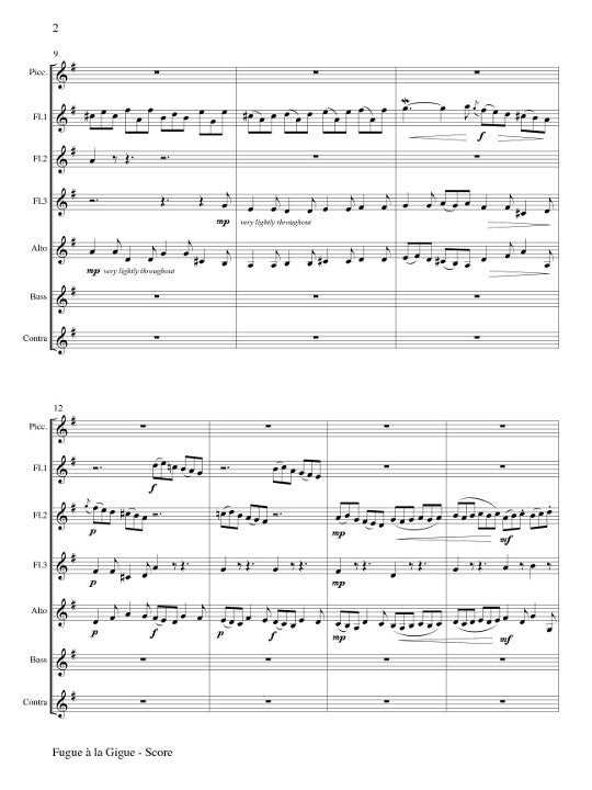 Bach, JS :: Fugue a la Gigue