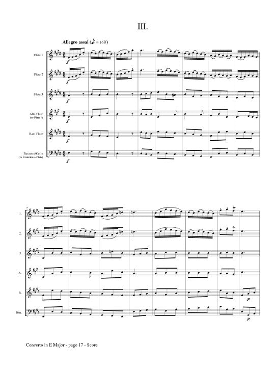 Bach, JS :: Concerto in E Major, BWV 1042