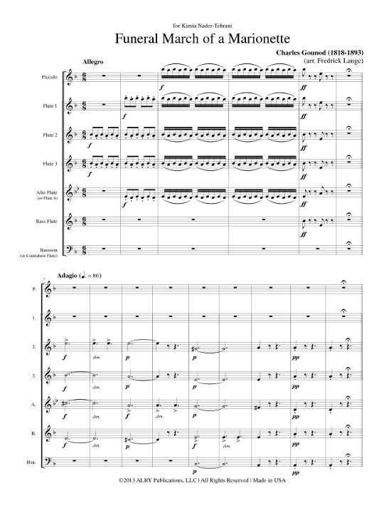 Gounod, C :: Funeral March of a Marionette