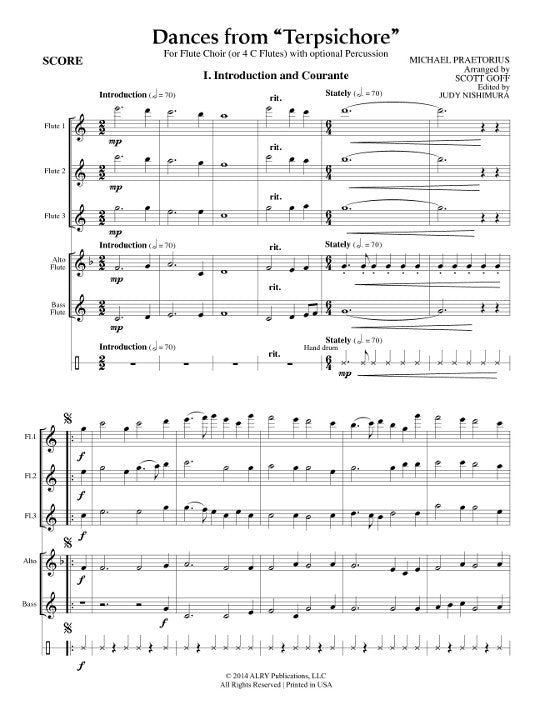 Praetorius, M :: Dances from Terpsichore