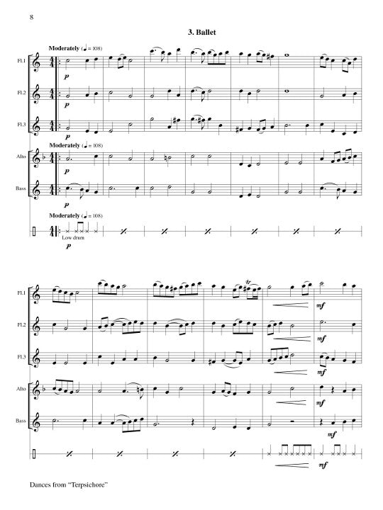 Praetorius, M :: Dances from Terpsichore