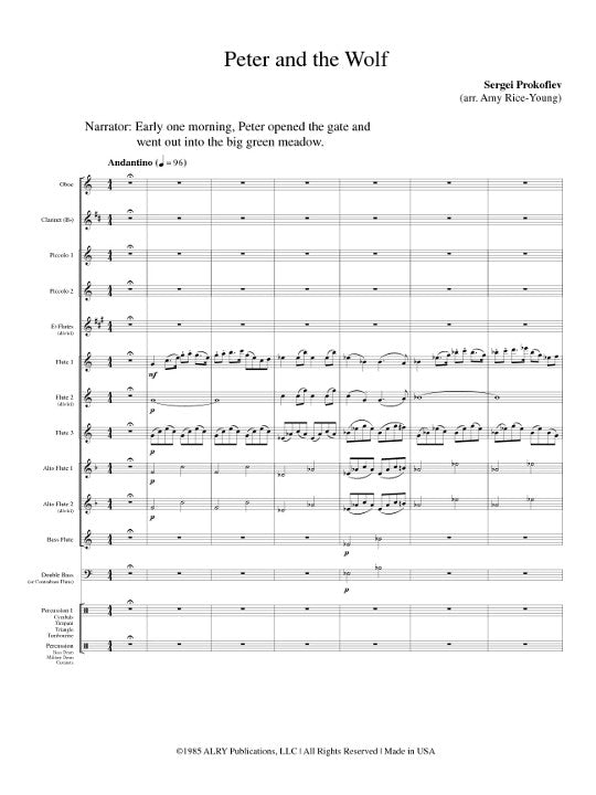 Prokofiev, S :: Peter and the Wolf
