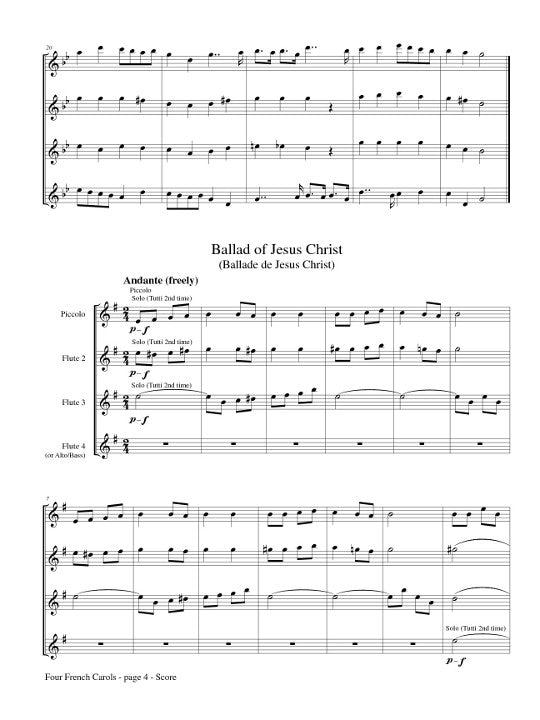 Traditional :: Four French Carols