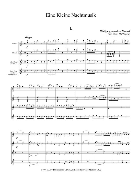 Mozart, WA :: Eine Kleine Nachtmusik