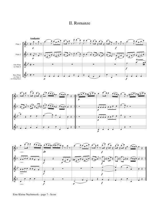 Mozart, WA :: Eine Kleine Nachtmusik