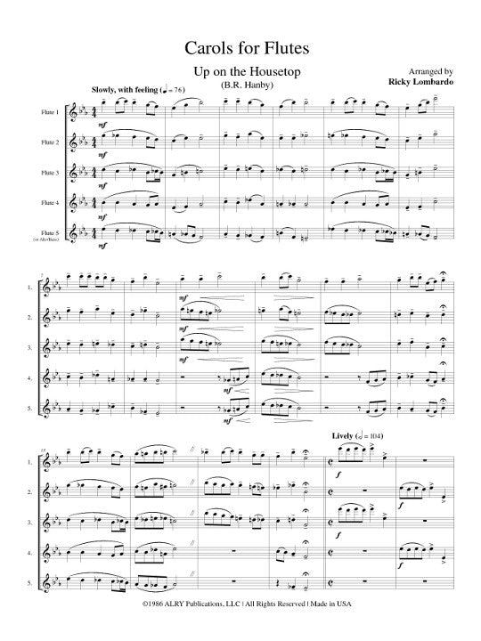 Various :: Carols for Flutes