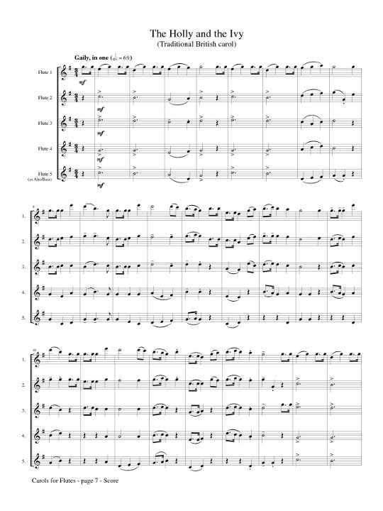 Various :: Carols for Flutes