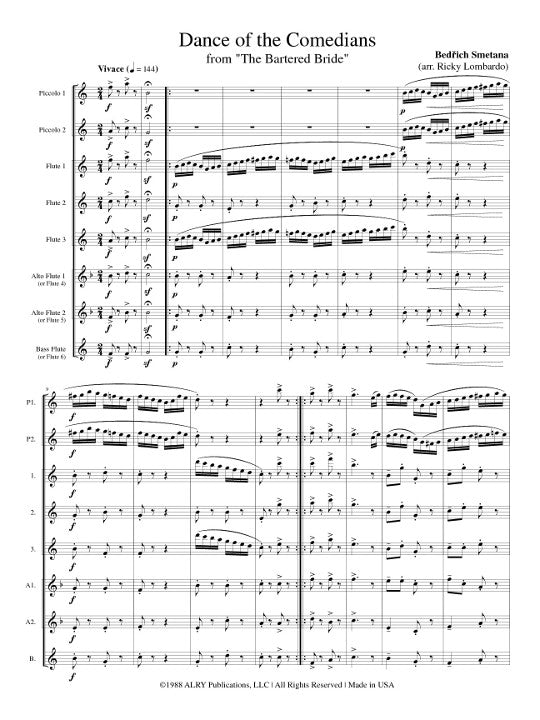 Smetana, B :: Dance of the Comedians