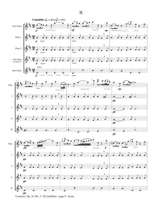 Vivaldi, A :: 'Il Cardellino' Concerto, op. 10 No. 3