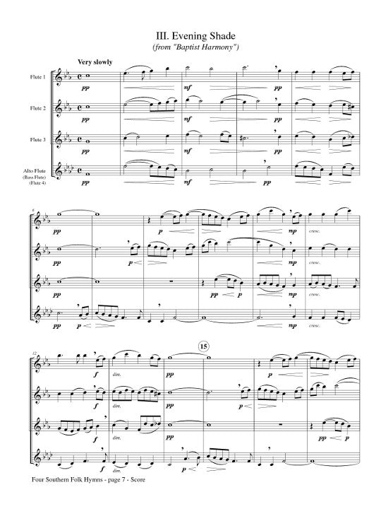 Traditional :: Four Southern Folk Hymns