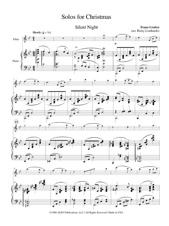 Various :: Solos for Christmas