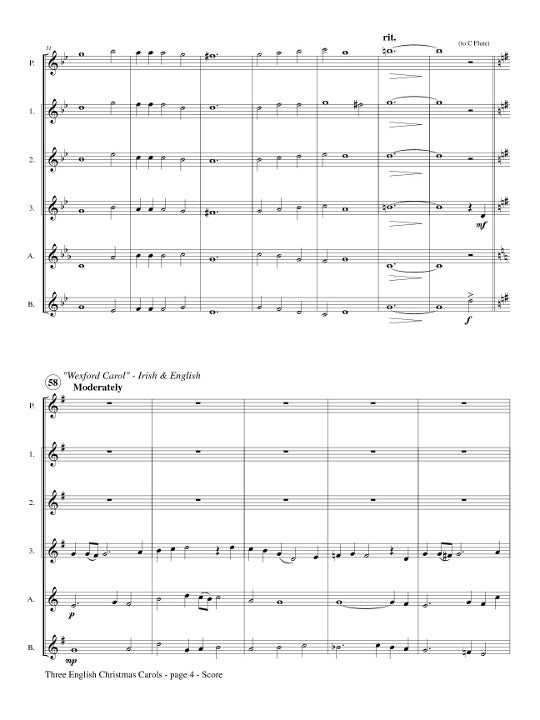 Traditional :: Three English Christmas Carols