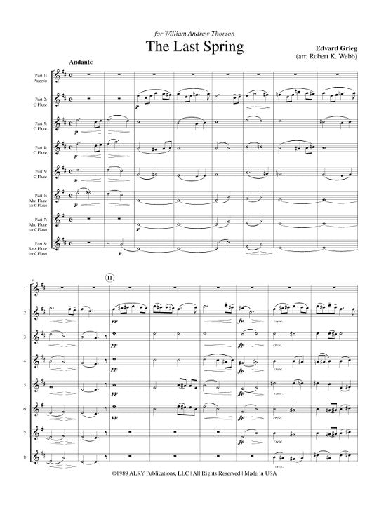 Grieg, E :: The Last Spring