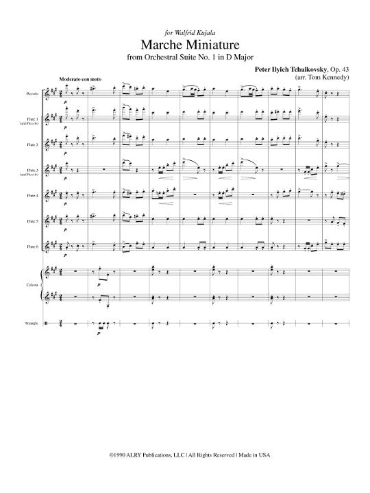 Tchaikovsky, PI :: Marche Miniature op. 43