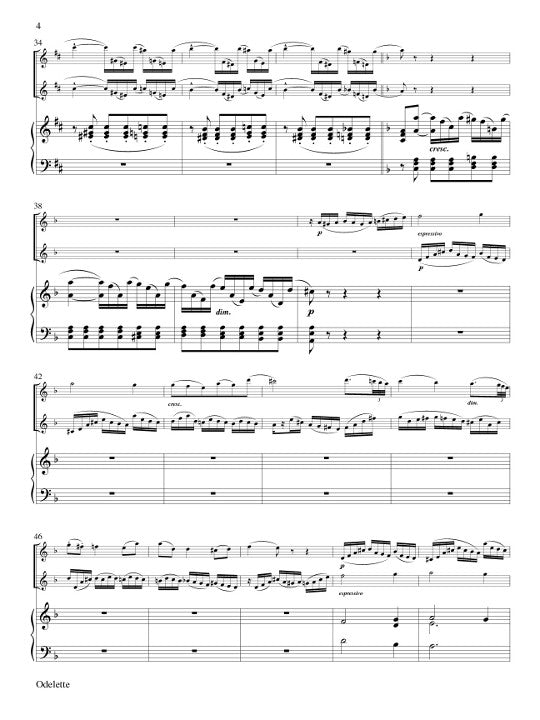 Saint-Saens, C :: Odelette