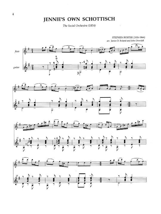 Foster, S :: Parlor Music for Flute and Guitar Vol. 1