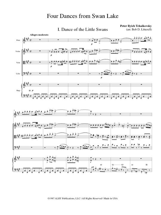 Tchaikovsky, PI :: Four Dances (from Swan Lake)
