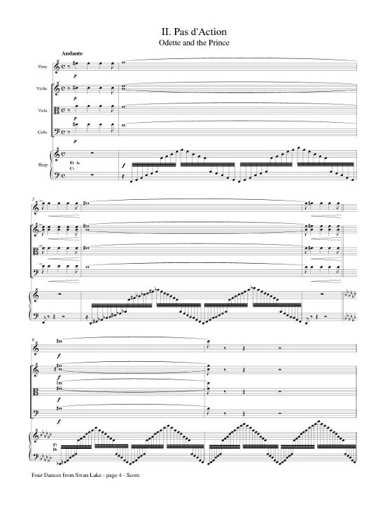 Tchaikovsky, PI :: Four Dances (from Swan Lake)