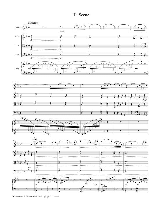Tchaikovsky, PI :: Four Dances (from Swan Lake)