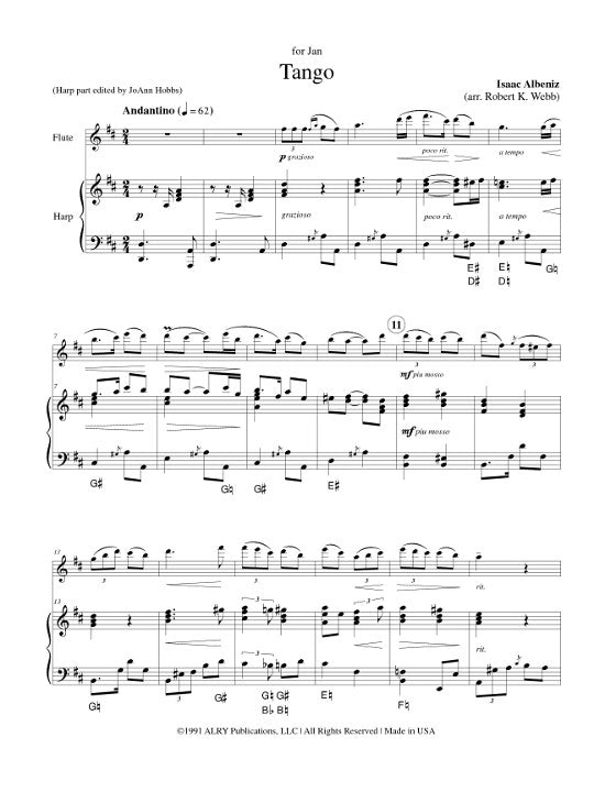 Albeniz, I :: Tango