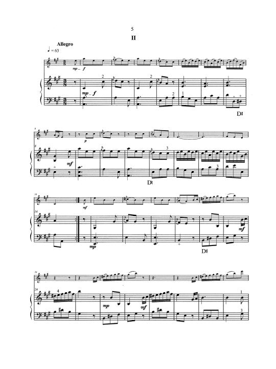 Mozart, WA :: Sonata in A Major K. 12