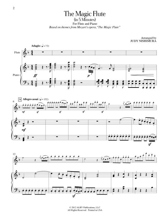 Nishimura, J :: The Magic Flute (in 5 minutes)