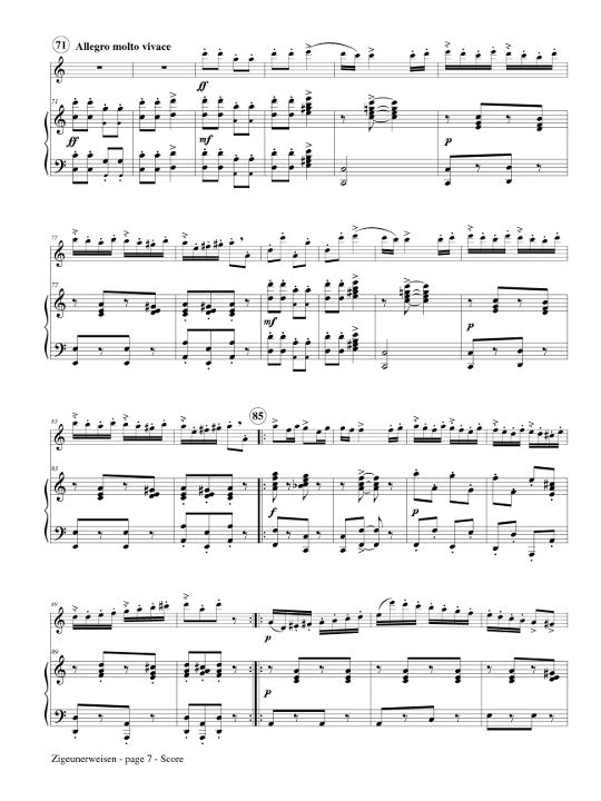 Sarasate, P :: Zigeunewisen op. 20 [Gypsy Airs op. 20]