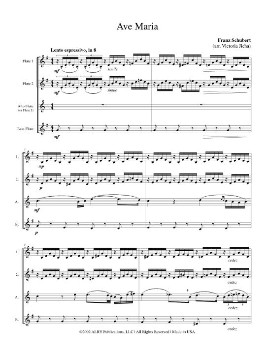 Schubert, F :: Ave Maria
