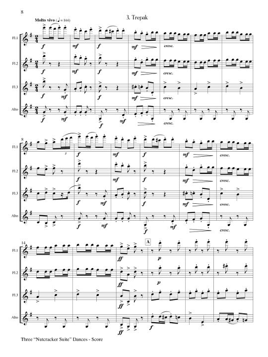 Tchaikovsky, PI :: Three 'Nutcracker Suite' Dances